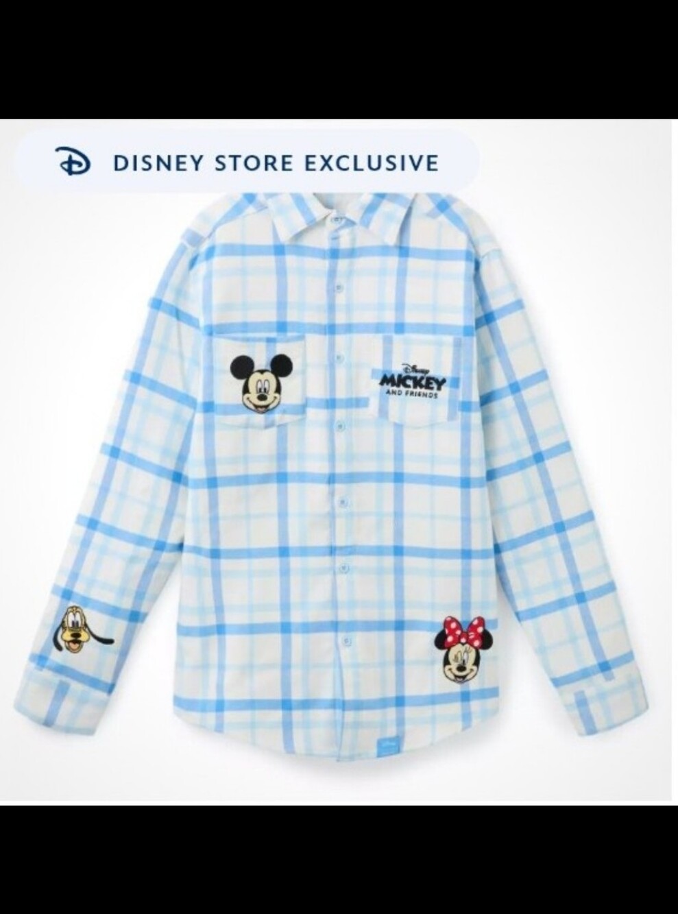 4XL- Mickey Mouse and Friends Flannel Shirt by Cakeworthy – Exclusive